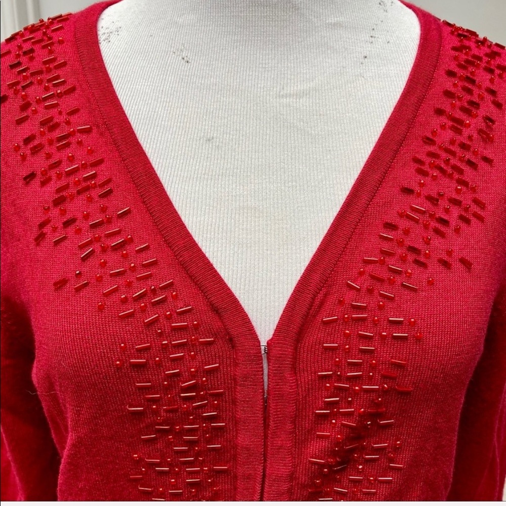 Covington bead embellished cardigan - Picture 4 of 8